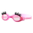 thumbnail image 2 of Eyewear de gafas de natación para niños lindas pestañas Cómodas clara Piscina Ligera Piscina Rosa, 2 of 8