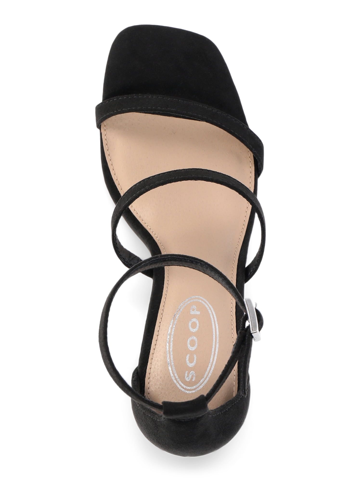 Scoop Women's Strappy Block Heel with Adjustable Strap