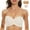 beige, variant on Strapless Bras for Women Plus Size Minimizer Bra Underwire Bra Comfort Non-Slip Silicone Unpadded Bandeau Bra Nude 38DDD