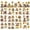 Cattle, variant on 12 Sheets Christmas Theme Rub on Transfers for Crafts Christmas Tree Rub on Transfer Stickers Santa Claus Transfers Christmas House Decals for Wood Furniture DIY Home Decor 5.5x5.5"