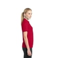 thumbnail image 3 of Sport-Tek Ladies PosiCharge Micro Mesh Polo-L (True Red), 3 of 6