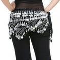 thumbnail image 2 of Fulijie Belly Dance Belt Wrap Hip Scarf Skirt Waistband with 320 Coins Sequins Hip Scarf, 2 of 2