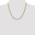 thumbnail image 2 of 14K Yellow Gold chain Curb 20 in 4.3 mm 4.3mm Semi-Solid Link, 2 of 5