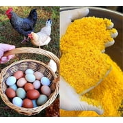 Powdered Dried Eggs, Grade A Eggs, Grass Fed Pasture Raised, 85 Servings, MRE Food Supply, Camping Essentials, Emergency Food Supply, 64 OZ