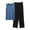 #0386-Dark Blue, variant on Qiyinn Men's Cotton Pajama Set | Breathable Soft Long Sleeve Sleepwear for Night, Lounge, Home