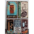 thumbnail image 1 of Home Decoration Coffee Bar Metal Sign Metal Signs Tin Signs Bar Coffee Sign Decoration Tin Signs Home Decor, 1 of 3
