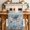 Mist Blue, variant on Blue Coastal Octopus Table Runner 60 Inches, Summer Vintage Ocean Sea Coral Shells Bed Runner Dresser Scarves Tabletop for Indoor Outdoor Parties/Ceremony/Banquet, 13" x 60"