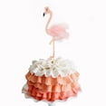 thumbnail image 4 of 5 Piezas Tropical Flamenco Cake Topper Shower Bebé Adorno de Partidos Sunnimix Primeros tropicales de la torta del flamenco, 4 of 8