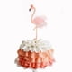 thumbnail image 4 of Pack De 5 Piezas De Decoración De De Bienvenida Al Bebé De Flamingo Tropical Brillante, 4 of 8