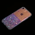 thumbnail image 5 of Luminous Case for iPhone 7 / iPhone 8 / iPhone SE 2022 & 2020, Glow in the Dark Fluorescent Glitter Case for Women Girls, Bling Sparkle Lightweight Slim Shockproof Protective Phone Cover, Purple, 5 of 6