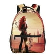 thumbnail image 5 of Descendants The Rise of Red Backpack Shoulders Laptop Daypack Student School Bag Satchel Bookbag Unisex Travel Bag Rucksack Knapsack, 5 of 6