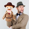 thumbnail image 2 of Juguete de peluche Hand Puppet ZJoey Detective, 36 cm, para contar historias, 2 of 7