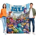 thumbnail image 1 of Monsters University anti-pilling, suave, ligera, esponjosa y acogedora de lujo para hogar y cocina – Perfecta para niños y adultos,120X180cm, 1 of 6