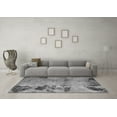 thumbnail image 3 of Ahgly Company Indoor Square Abstract Gray Modern Area Rugs, 8' Square, 3 of 4