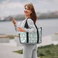 thumbnail image 4 of Zufioo White Swan Pattern Hand-held Travel Bag, Waterproof Adjustable Shoulder Strap Crossbody Duffel Bag, Suitable for Work, Short trips, Sports, 4 of 8