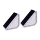 thumbnail image 4 of Luces solares para escaleras Luces para cubiertas con energía solar Luces LED para escalones Luces para escalones al aire libre 2 uds polisilicio 2V kusrkot Luces de cubierta, 4 of 8