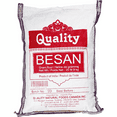 thumbnail image 2 of QUALITY Besan (Chickpea) Flour, Premium Ground Chana Dal Flour, 9.08 kg (20 lbs) Professional Bulk Foodservice Bag, 2 of 2