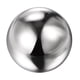 thumbnail image 1 of Bola de Contemplación Uxcell de 8 pulgadas, Bola Hueca Pulida de Acero Inoxidable 304, Bola de Espejo Tono Plateado, 1 of 5