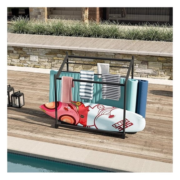 Pool Float Holder- Convenient Storage for Pool, Beach (HAMBO)