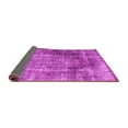 thumbnail image 2 of Ahgly Company Indoor Square Abstract Pink Contemporary Area Rugs, 4' Square, 2 of 4