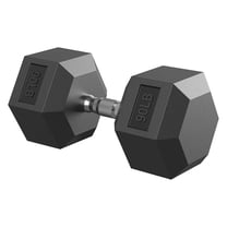 Hex Dumbbell 40-575 lb Dumbbell set, Rubber Encased Exercise & Fitness Dumbbells, Hand Weight for Strength Training