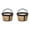 Gold 2PCS, variant on YWIYIUD 3PCS Reusable 4 5 Cup StainlessSteel Coffee Filter Practical FilterBasket with Mesh Bottom Coffee Maker Filter Replacement for Home Hotel and Cafe Shop