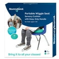 thumbnail image 2 of Bouncyband Portable Wiggle Seat Sensory Cushion, Green, 2 of 7