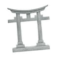 thumbnail image 4 of Estatua en miniatura de puerta Torii japonesa, Material de PVC, adorno de paisaje multifuncional para escritorio, planta en maceta, accesorio duradero 71x23x83cm, 4 of 8