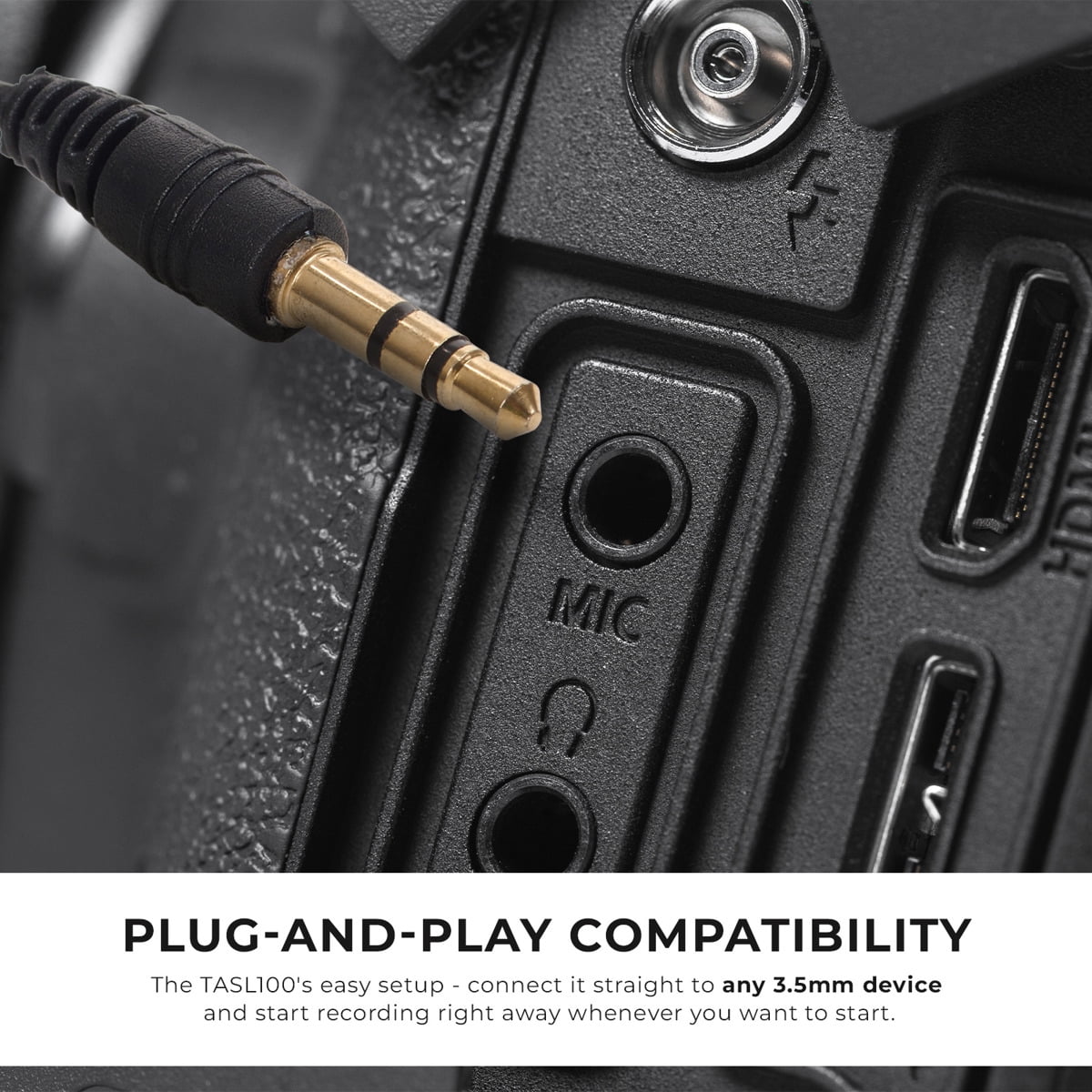 Turnstile Audio Station Series TASL100 Omnidirectional Lavalier Microphone