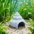thumbnail image 2 of Aquarium Cave Decoration,Fish Shrimp Cave House for Tank Bottom | Transparent Smooth Safe Shelter For Small Aquatic Creatures | Fish Tank Scene Layout, 2 of 8