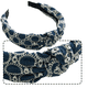 thumbnail image 3 of Diademas anudadas para diademas, diademas anchas para mujeres, aro para el cabello, nudo torcido, accesorios para el cabello de moda, 3 of 5