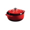 thumbnail image 1 of Lodge Cocotte émaillée, rouge - 4,5 qt., 1 of 4