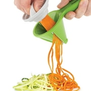 Progressive Prep Solutions Veggie Spiralizer with Stainless Steel Blades