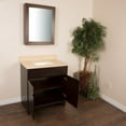 thumbnail image 3 of 32 in Single sink vanity-wood-sable walnut cabinet only, 3 of 9