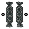 thumbnail image 4 of Candy Pillow With Pillow Core 24.6×9.8in Durable Cord Opening And Closing Design Waterproof And Easy To Install Leopard Skin Print Style Darkgreen_3, 4 of 8