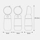 thumbnail image 5 of 2 en 1 Botella de Agua Portátil para Mascotas de Viaje para Perros y Gatos con Material de Alimenticio con Dispensador de Alimentos C, 5 of 7
