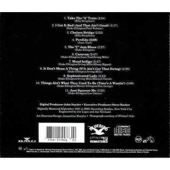 Ellington,Duke / Ellington,Duke - Sophisticated Lady - Music & Performance - CD