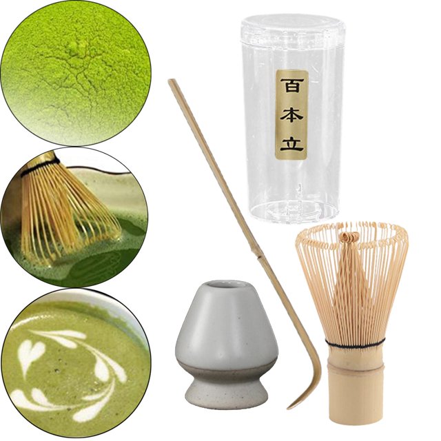 Traditional Japanese Matcha Set Traditional Matcha Whisk for Tea Room Matt White