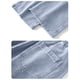 thumbnail image 3 of Pantalones de mezclilla rectos con bolsillos y estampado degradado vintage para hombre, 3 of 6