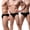 Black, variant on Solid Swim Racer (MR001) - Royal - 22