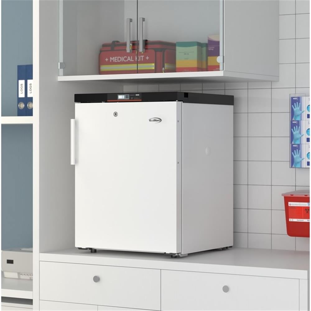 Pemberly Row 24" -25 C Undercounter Medical Freezer For Pharmacy in Silver