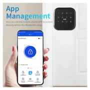Tuya Smart Door Lock TTlock Bluetooth-compatiable Finrprint Lock APP Password IC Card NFC Key Unlock Electronic Lock ,Easy to Use