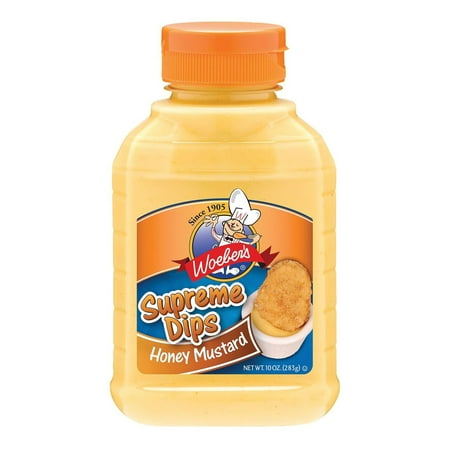 Woeber's Supreme Dip Honey Mustard - Pack of 6 - 10