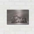 thumbnail image 3 of Luxe Metal Art 'Rock Solid' by Chris Moyer, Metal Wall Art, 16"x12", 3 of 9