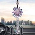 thumbnail image 3 of Adornos para espejo interior de coche, colgante para espejo retrovisor de coche, colgante de cristal, accesorios de moda para coche, (colorido), 3 of 4