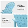 thumbnail image 6 of WINSOON Outdoor Rocking Chair,Adirondack Rocking Chair-Baby Blue, 6 of 7