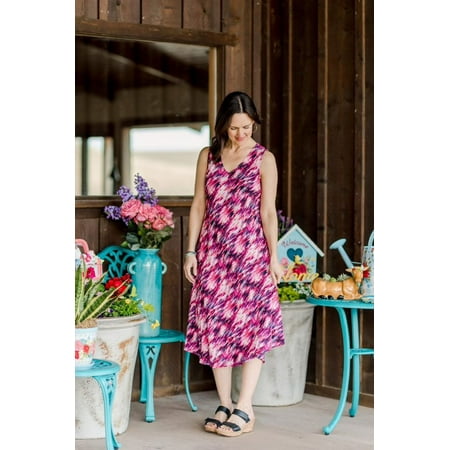 The Pioneer Woman V-Neck Sleeveless Umbrella Dress, Women’s