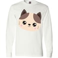 thumbnail image 3 of Inktastic Cute Cat, Little Cat, Kitten, Kitty, Cute Animal Long Sleeve T-Shirt, 3 of 5