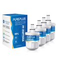 thumbnail image 1 of Filtro de agua de repuesto PUREPLUS para refrigerador, paquete de 4, 1 of 9