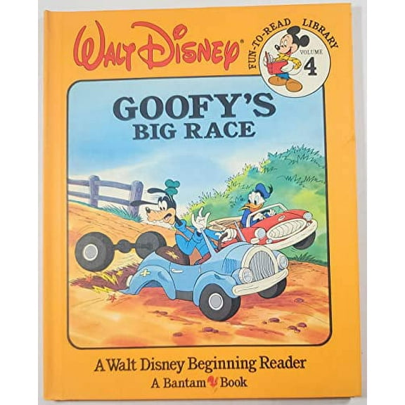 Goofy's Big Race Fun-To-Read Library Vol.4 Paperback